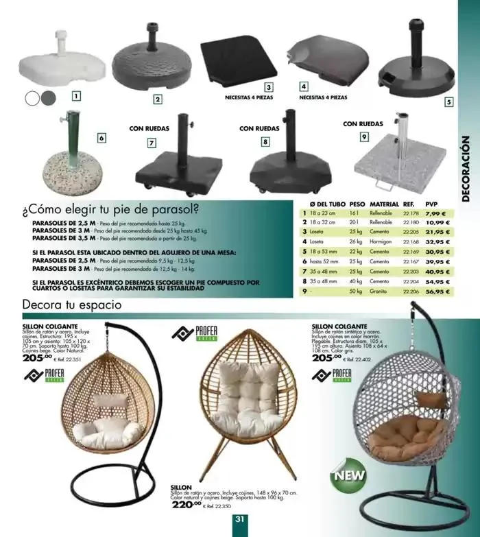 Catálogo de Jardín y Piscinas 2025 7 de abril al 24 de agosto 2025 - Página 31