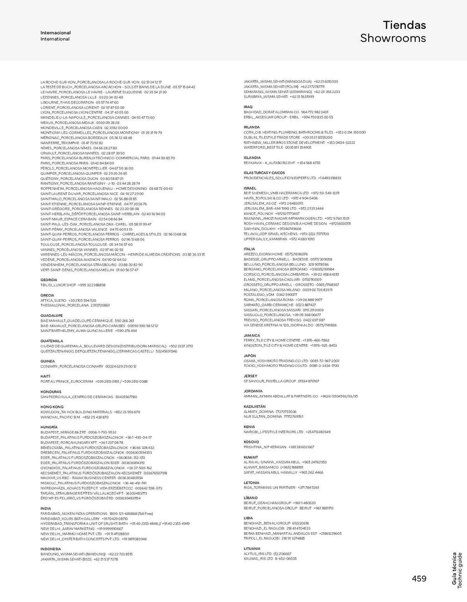 Catálogo de Folleto Porcelanosa 4 de enero al 1 de enero 2024 - Página 461