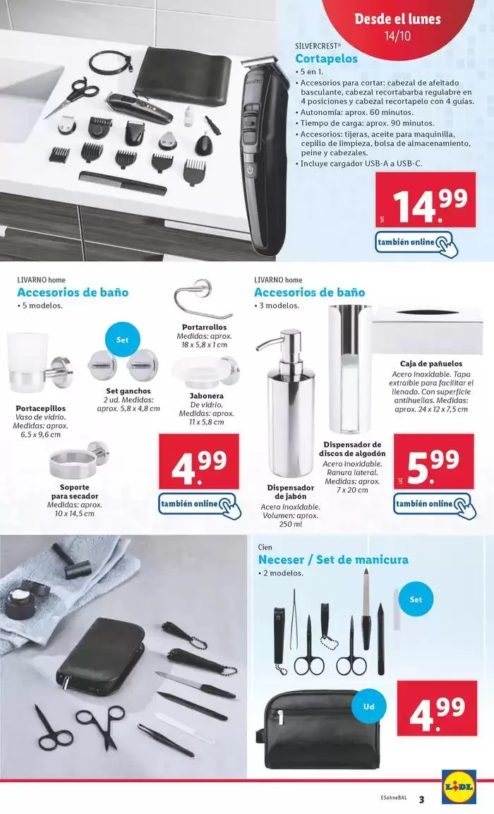 Catálogo de ¡Semana del superahorro Lidl Plus! 14 de octubre al 20 de octubre 2024 - Página 25