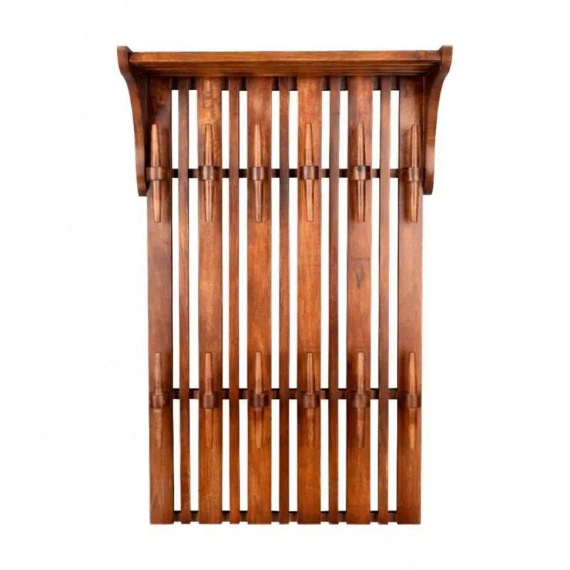 Perchero Estantería Jakub Nogal Grande