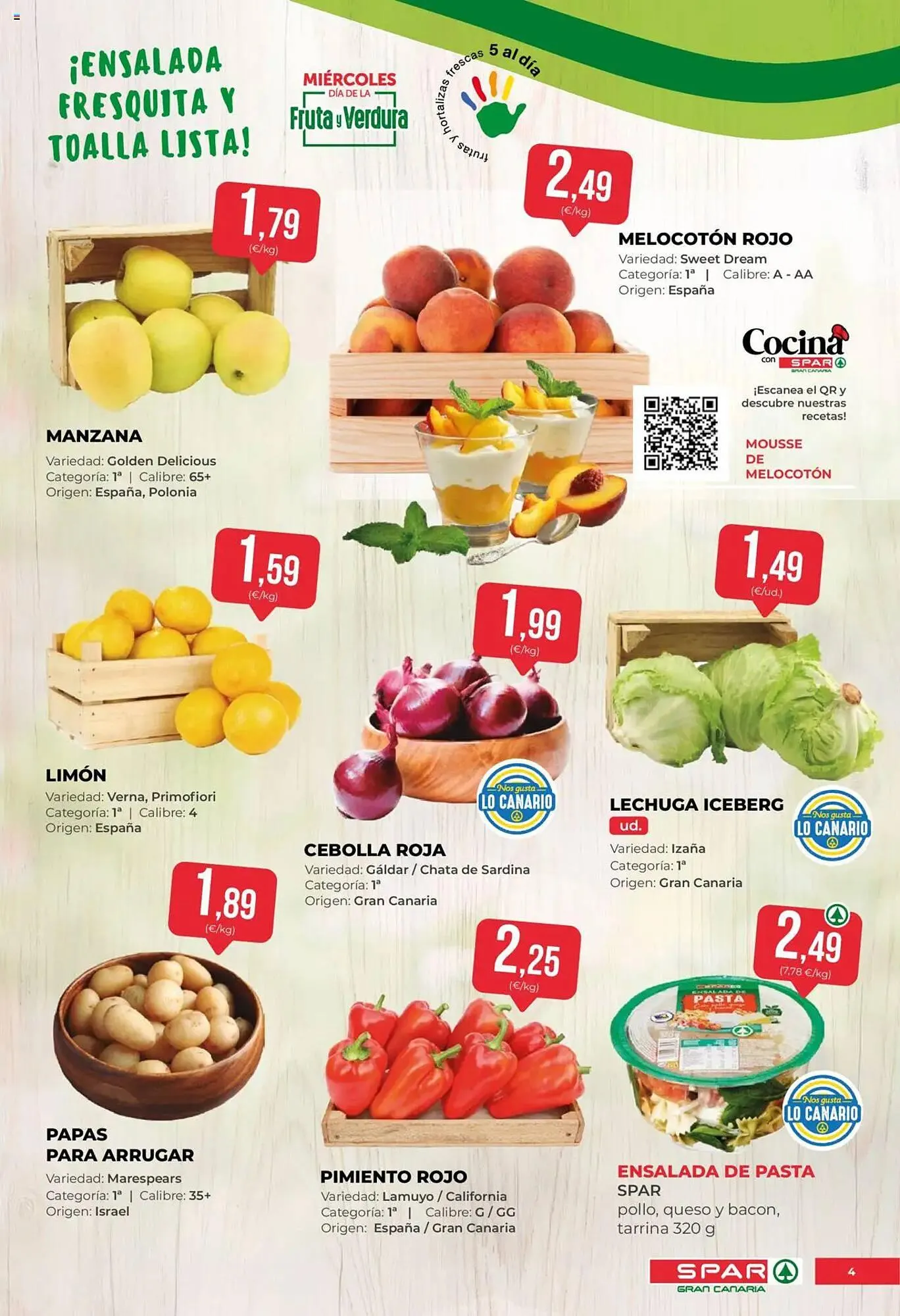 Catálogo de Folleto SPAR Gran Canaria 27 de junio al 10 de julio 2025 - Página 4