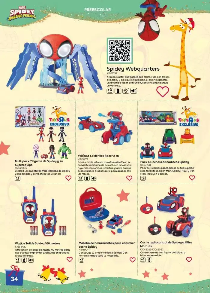 Catálogo de ¡La mejor Navidad del mundo! 18 de octubre al 5 de enero 2025 - Página 34