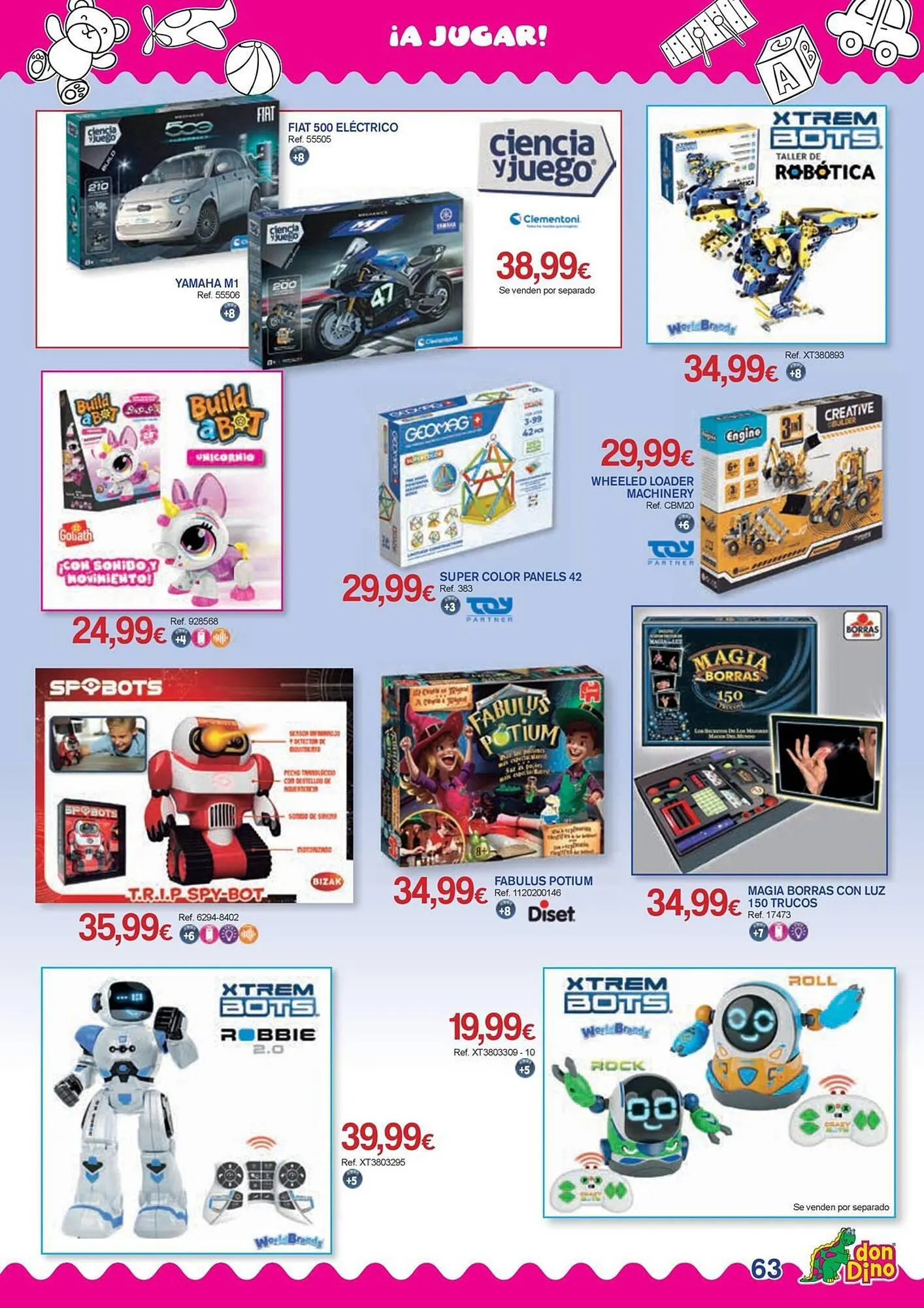 Catálogo de Folleto Juguetes Carrión 30 de octubre al 4 de diciembre 2023 - Página 63