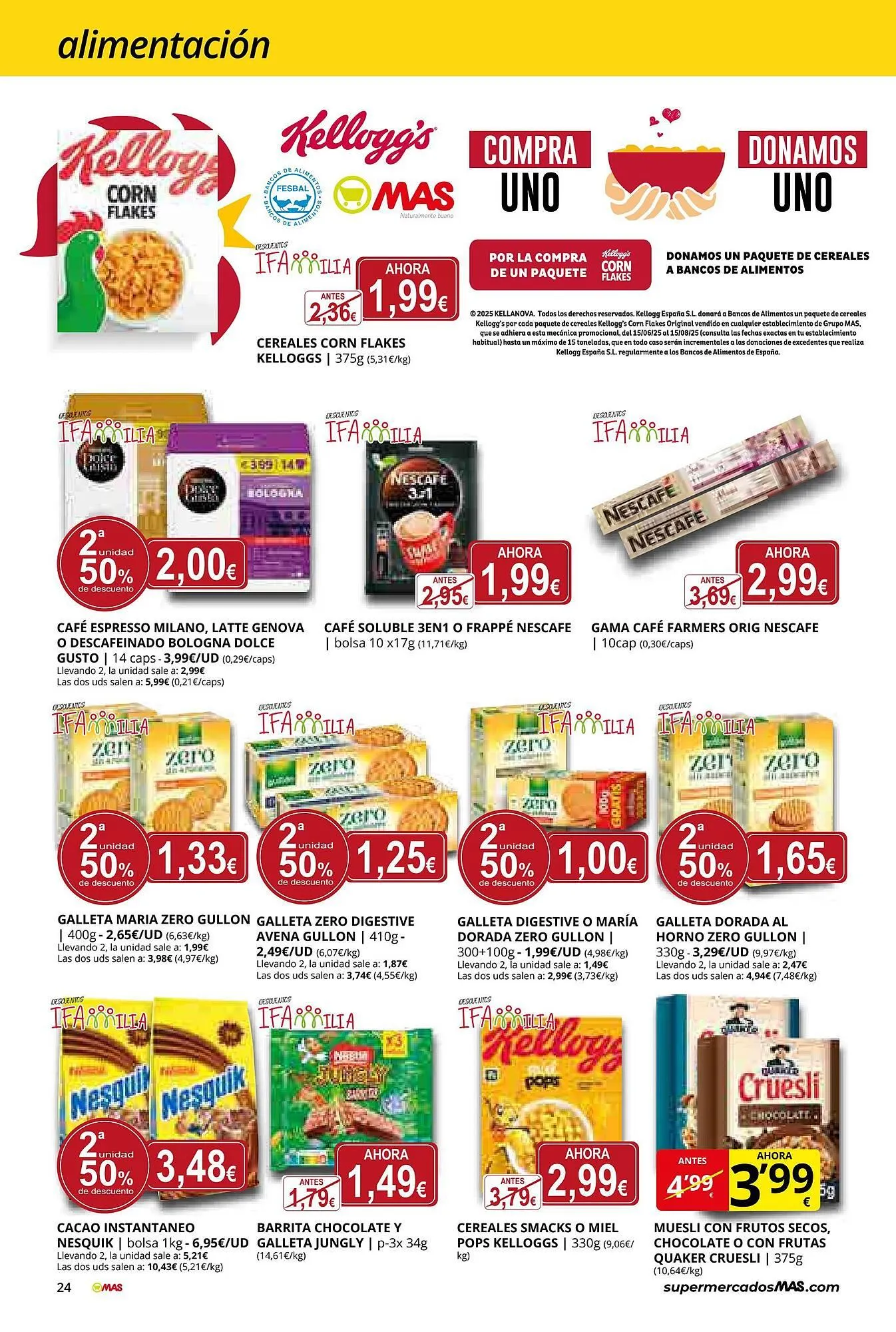 Catálogo de Folleto Supermercados MAS 27 de junio al 31 de julio 2025 - Página 24