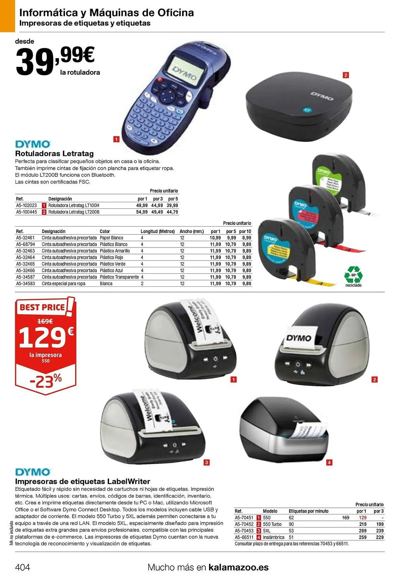 Catálogo de Folleto Staples Kalamazoo 19 de enero al 31 de diciembre 2026 - Página 404