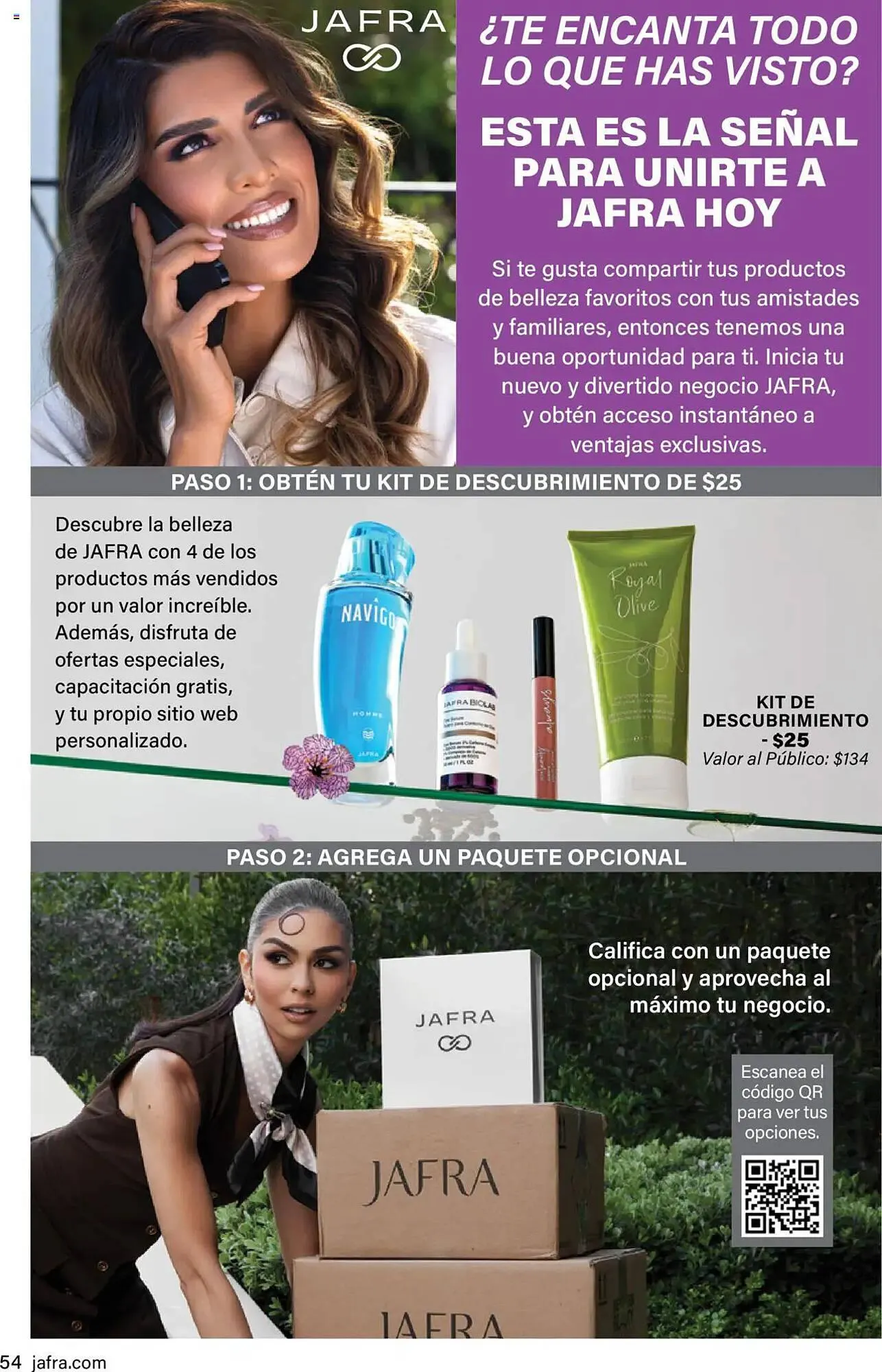 Catálogo de Folleto JAFRA 1 de mayo al 31 de mayo 2025 - Página 54