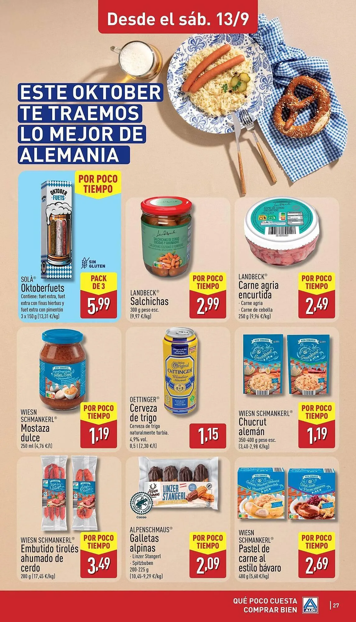 Catálogo de Folleto ALDI 8 de septiembre al 14 de septiembre 2025 - Página 27