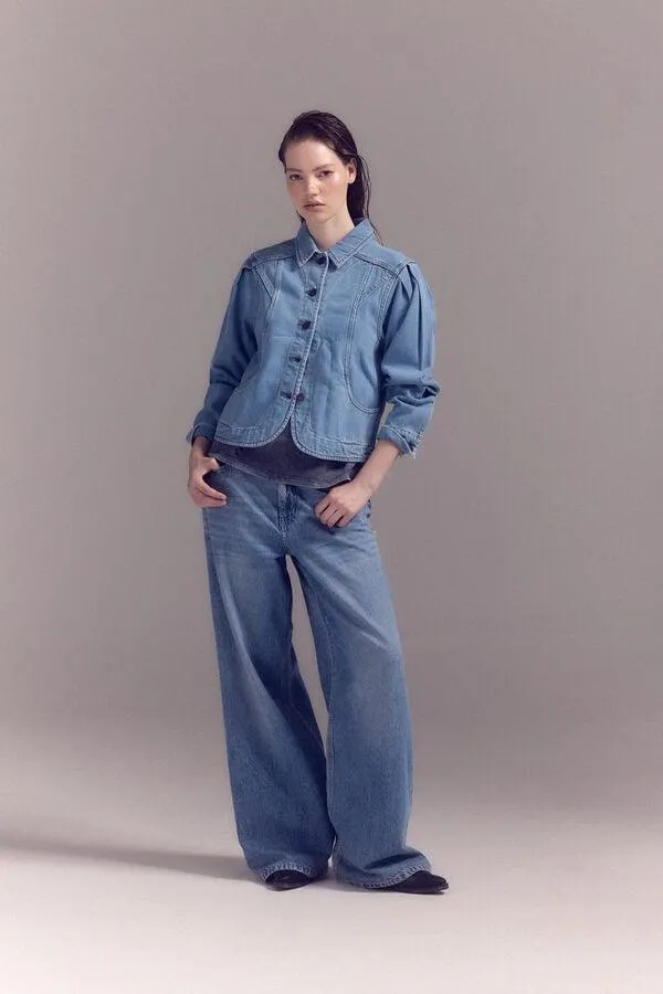 Pantalon Palazzo largo