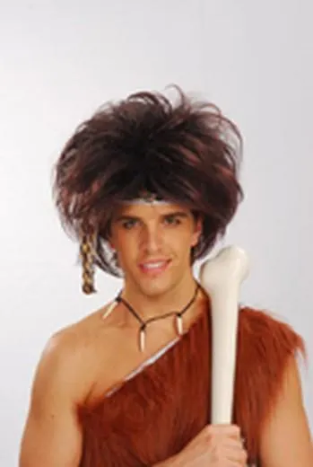 Peluca hombre cavernicola