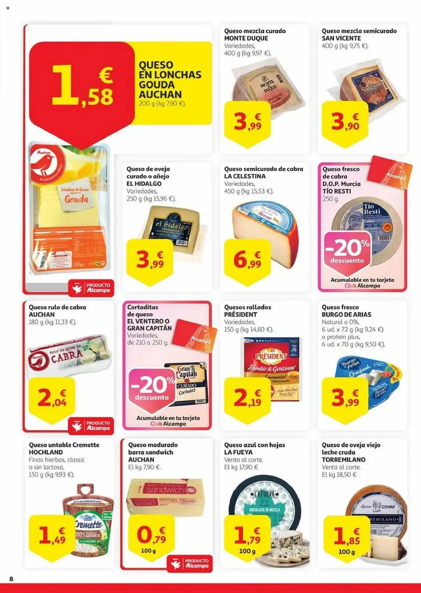 Catálogo de Folleto Alcampo 15 de julio al 29 de julio 2025 - Página 8