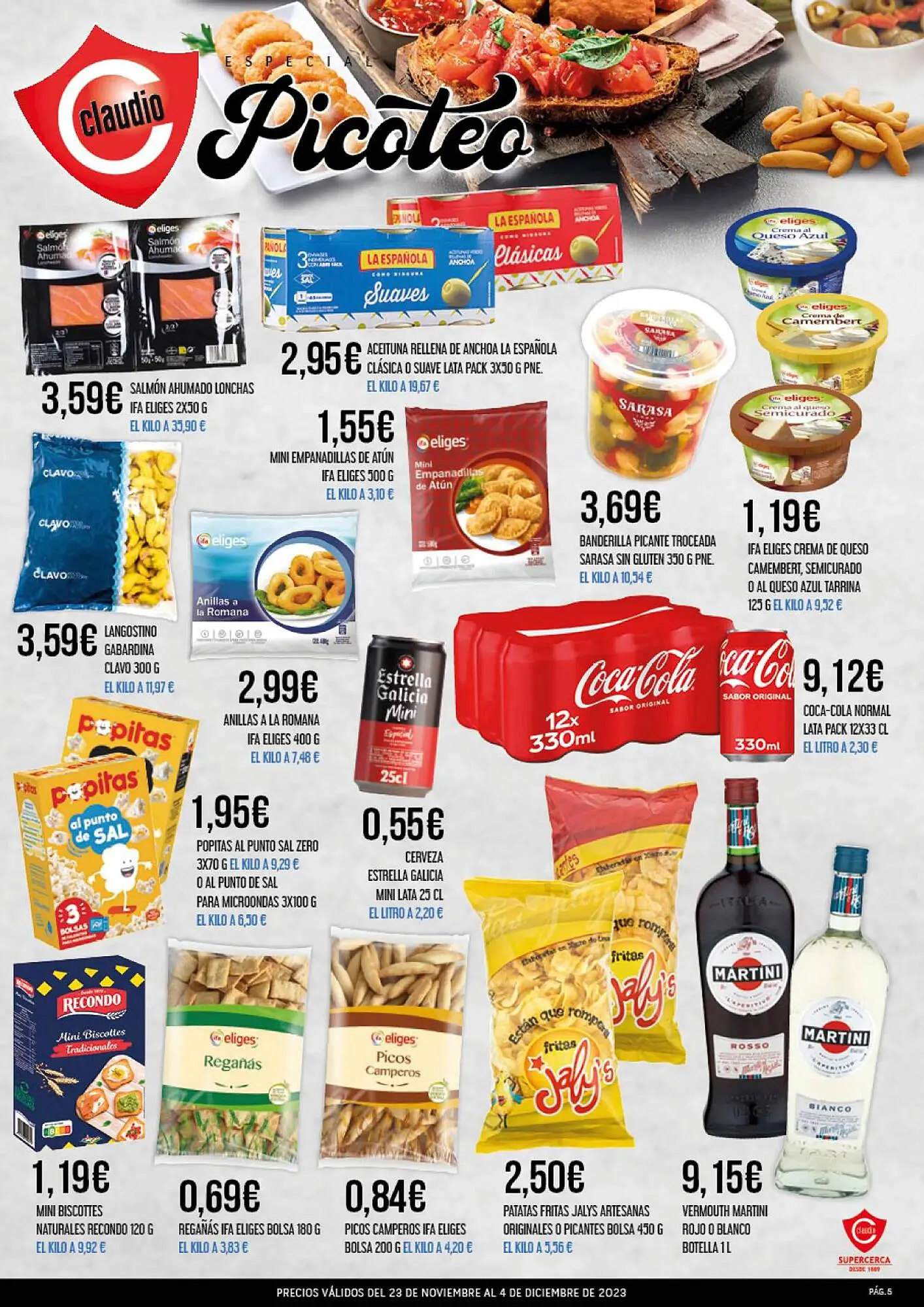 Catálogo de Folleto Claudio 23 de noviembre al 30 de noviembre 2023 - Página 5
