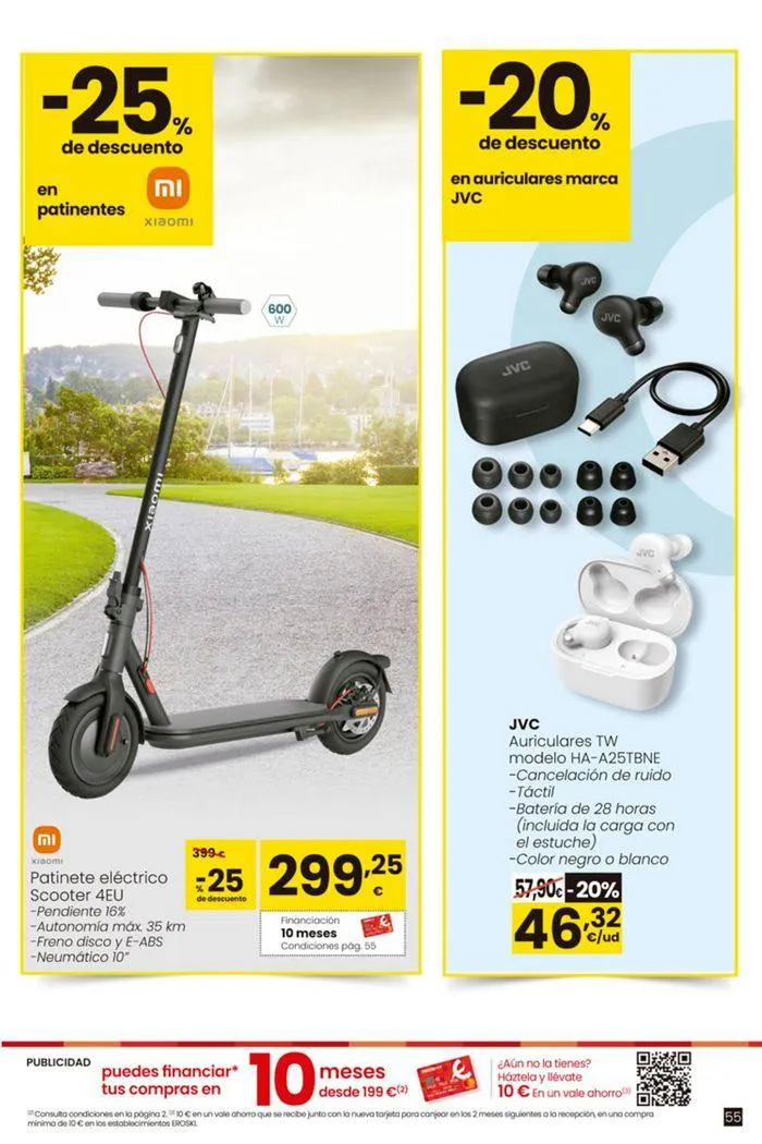 Catálogo de Ofertas Vuelta al Cole EROSKI 22 de agosto al 18 de septiembre 2024 - Página 55