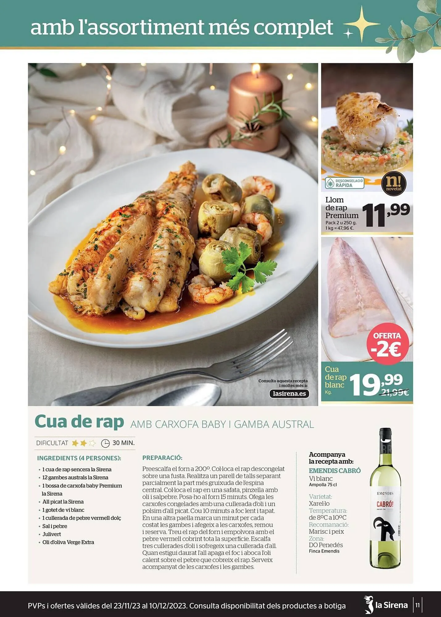 Catálogo de Folleto La Sirena 23 de noviembre al 10 de diciembre 2023 - Página 11