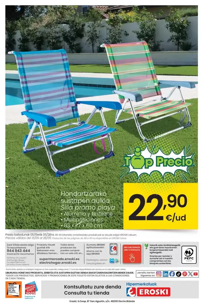 Catálogo de AUKERA OFERTA HIPERMERKATUAK EROSKI 15 de mayo al 27 de mayo 2025 - Página 40