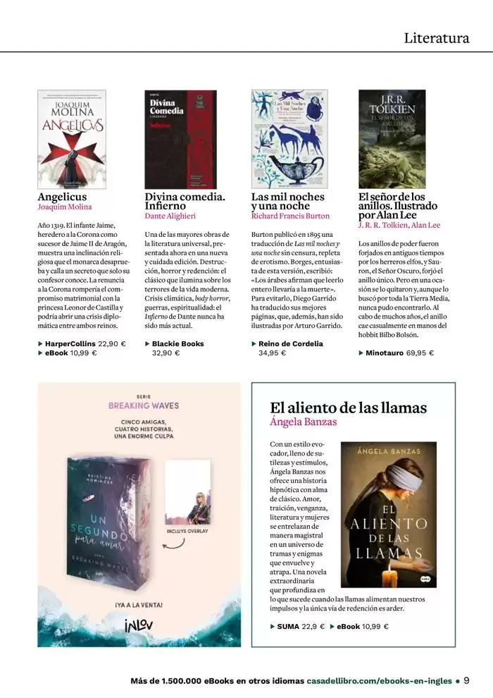 Catálogo de Casa del Libro Leer te hace único 6 de noviembre al 30 de noviembre 2024 - Página 9