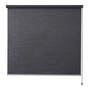 Estor enrollable opaco gris "ilas" 90x180 cm