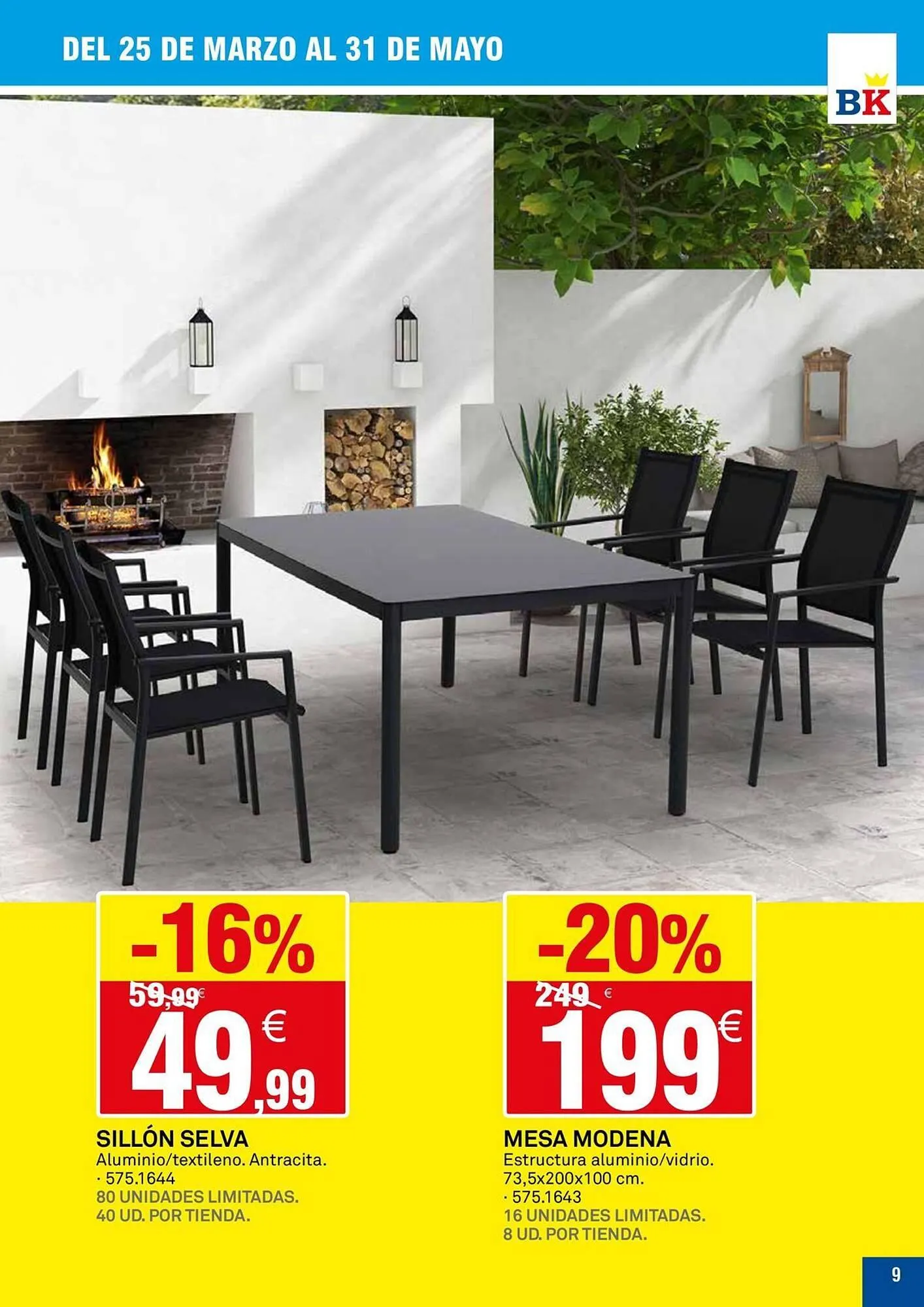 Catálogo de Catálogo Bricoking 25 de marzo al 31 de mayo 2026 - Página 9