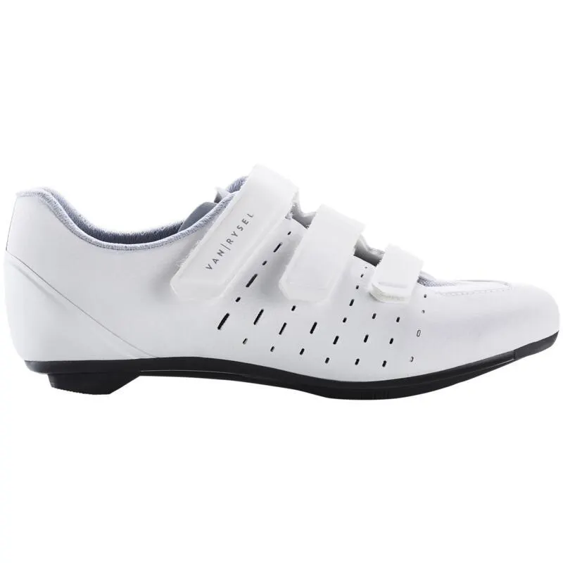 ZAPATILLAS CICLISMO CARRETERA ROADR 100 BLANCA