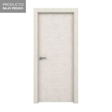 Puerta de Interior decapé melamina blanca derecha 203 x 62,5 cm