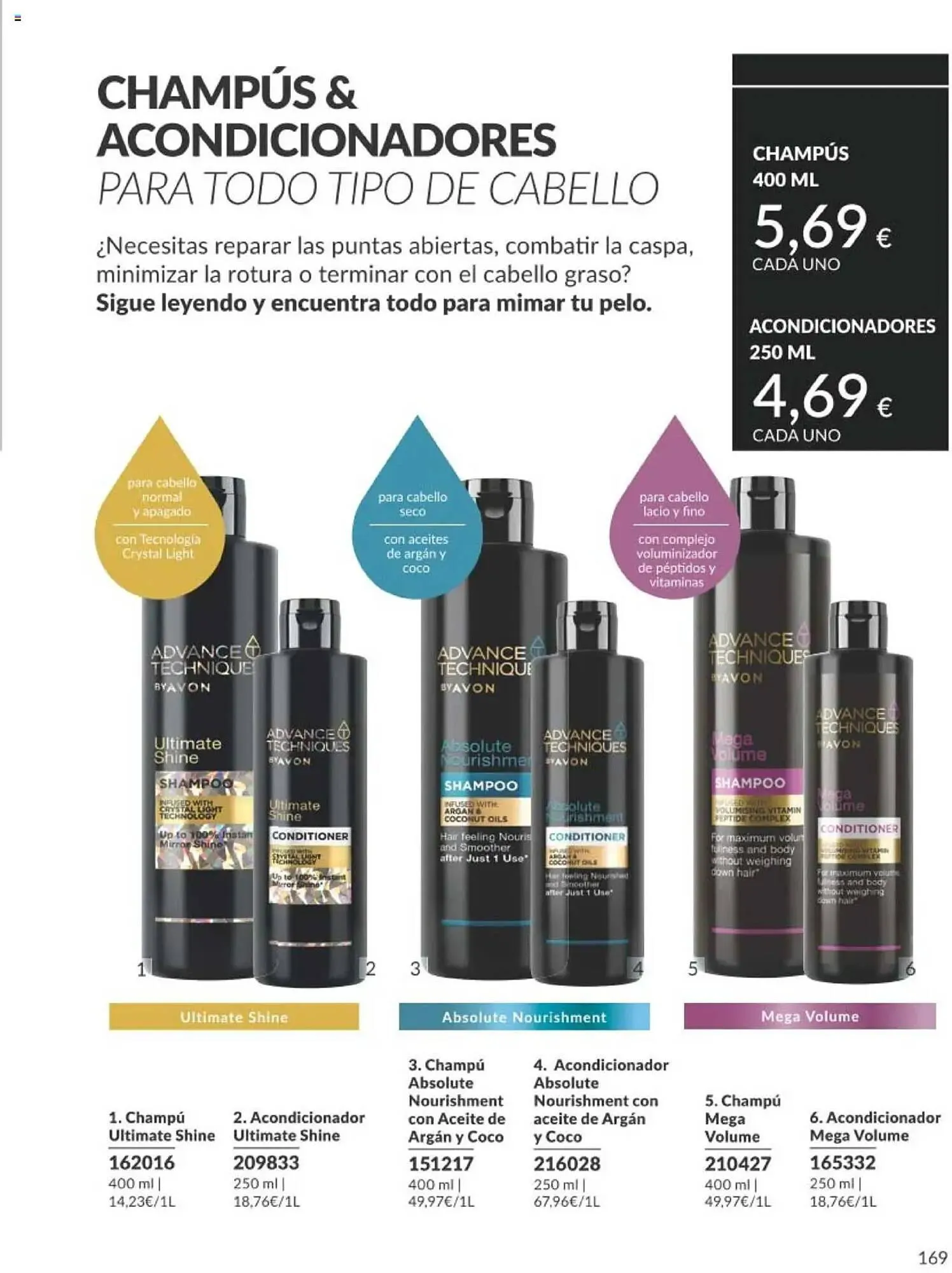 Catálogo de Folleto AVON 1 de abril al 30 de abril 2025 - Página 169