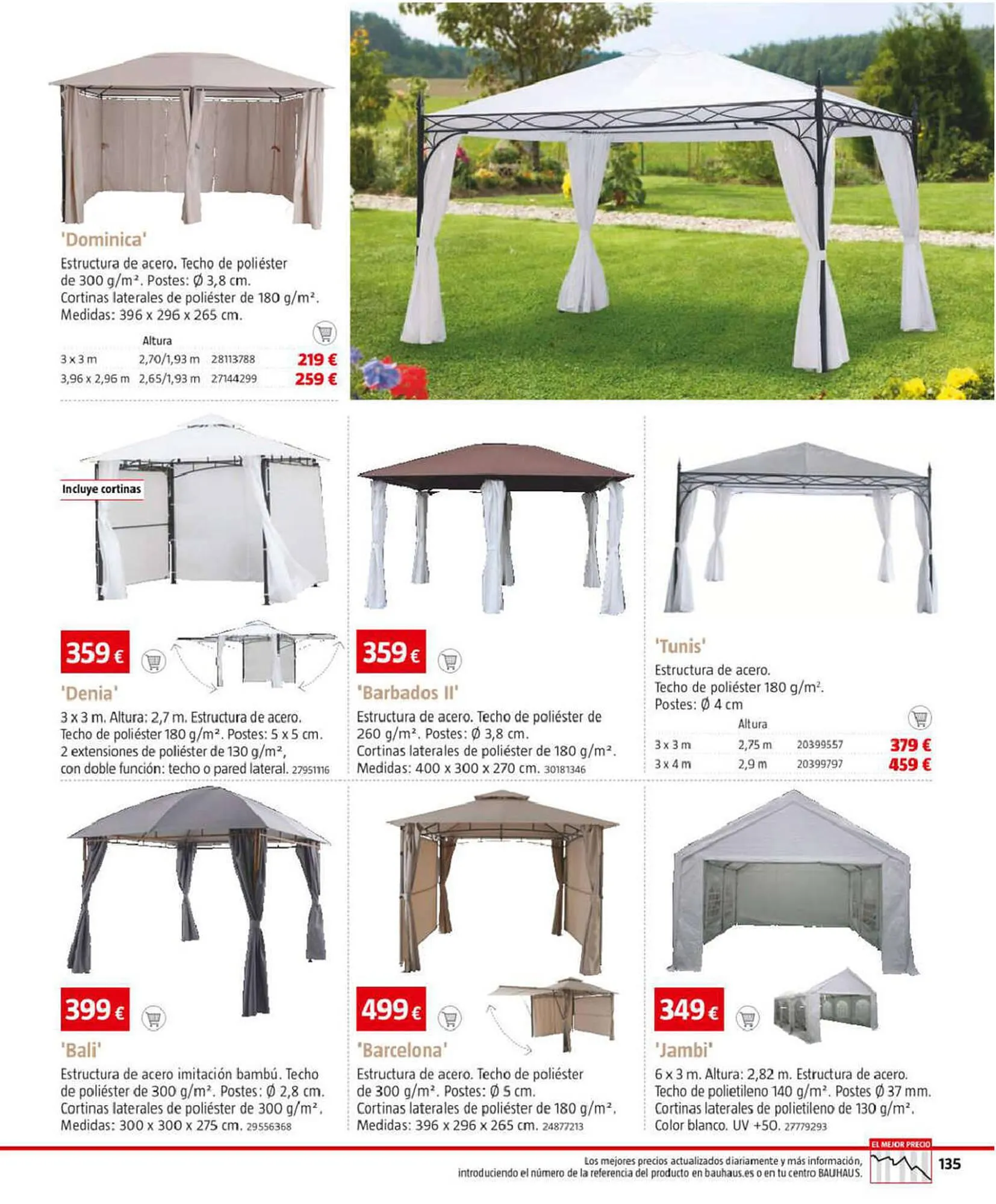 Catálogo de Folleto Bauhaus 7 de marzo al 15 de agosto 2023 - Página 135