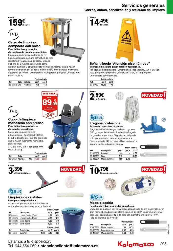 Catálogo de Staples Kalamazoo Catálogo General 9 de enero al 30 de septiembre 2025 - Página 295