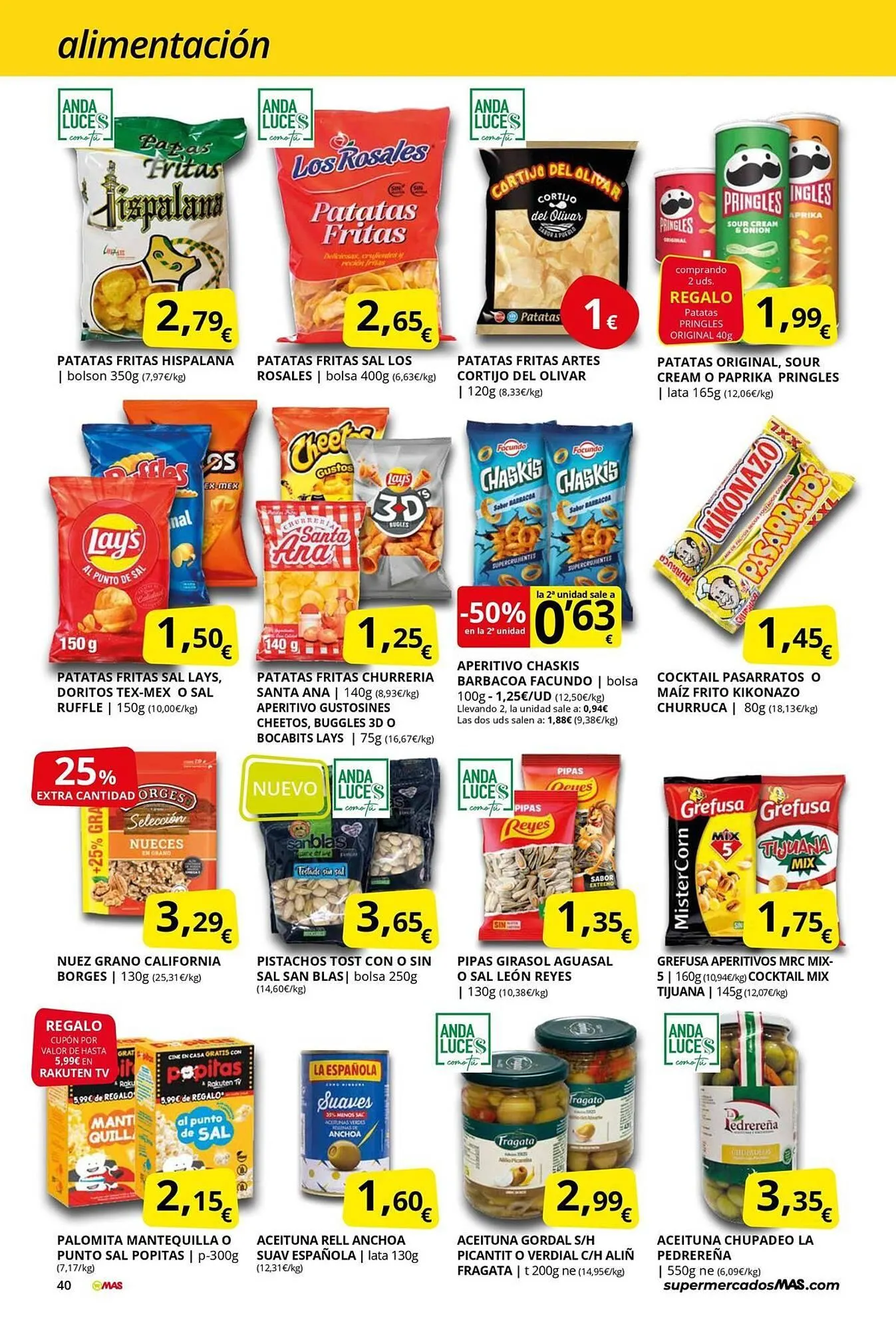 Catálogo de Folleto Supermercados MAS 31 de octubre al 30 de noviembre 2025 - Página 40