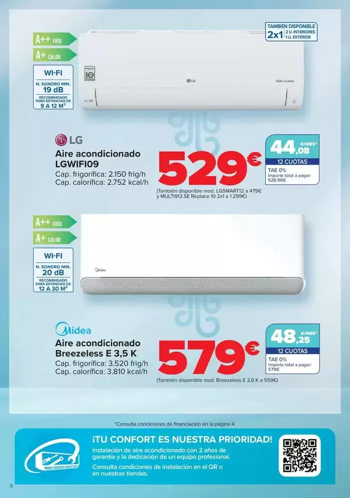 Catálogo de AIRE ACONDICIONADO - VENTILACIÓN 29 de abril al 19 de mayo 2025 - Página 8