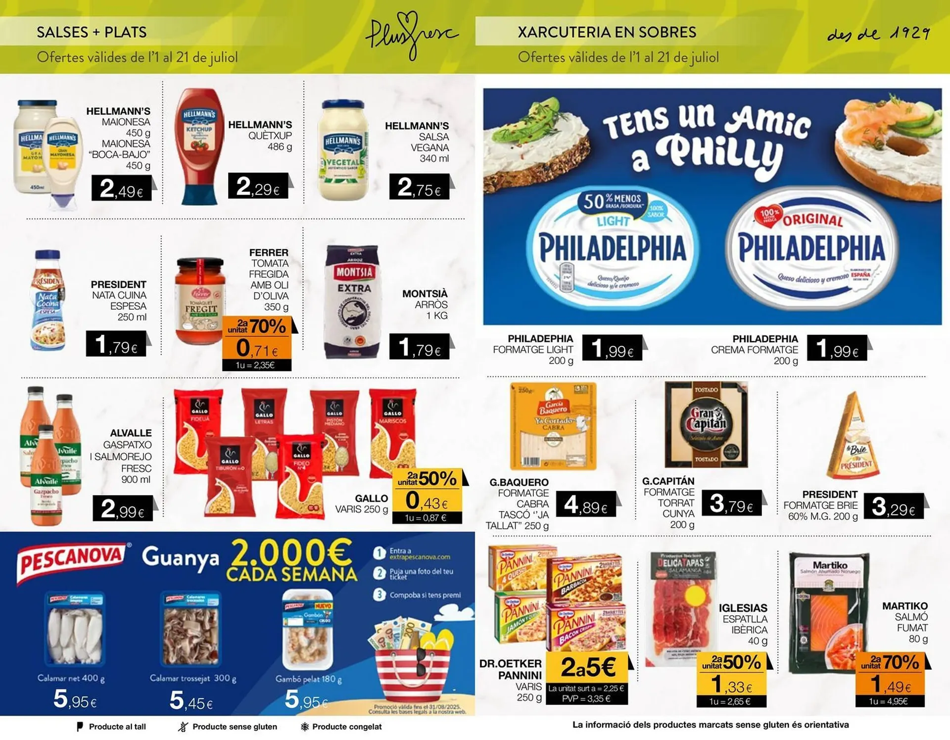 Catálogo de Folleto Plusfresc 1 de julio al 21 de julio 2025 - Página 7
