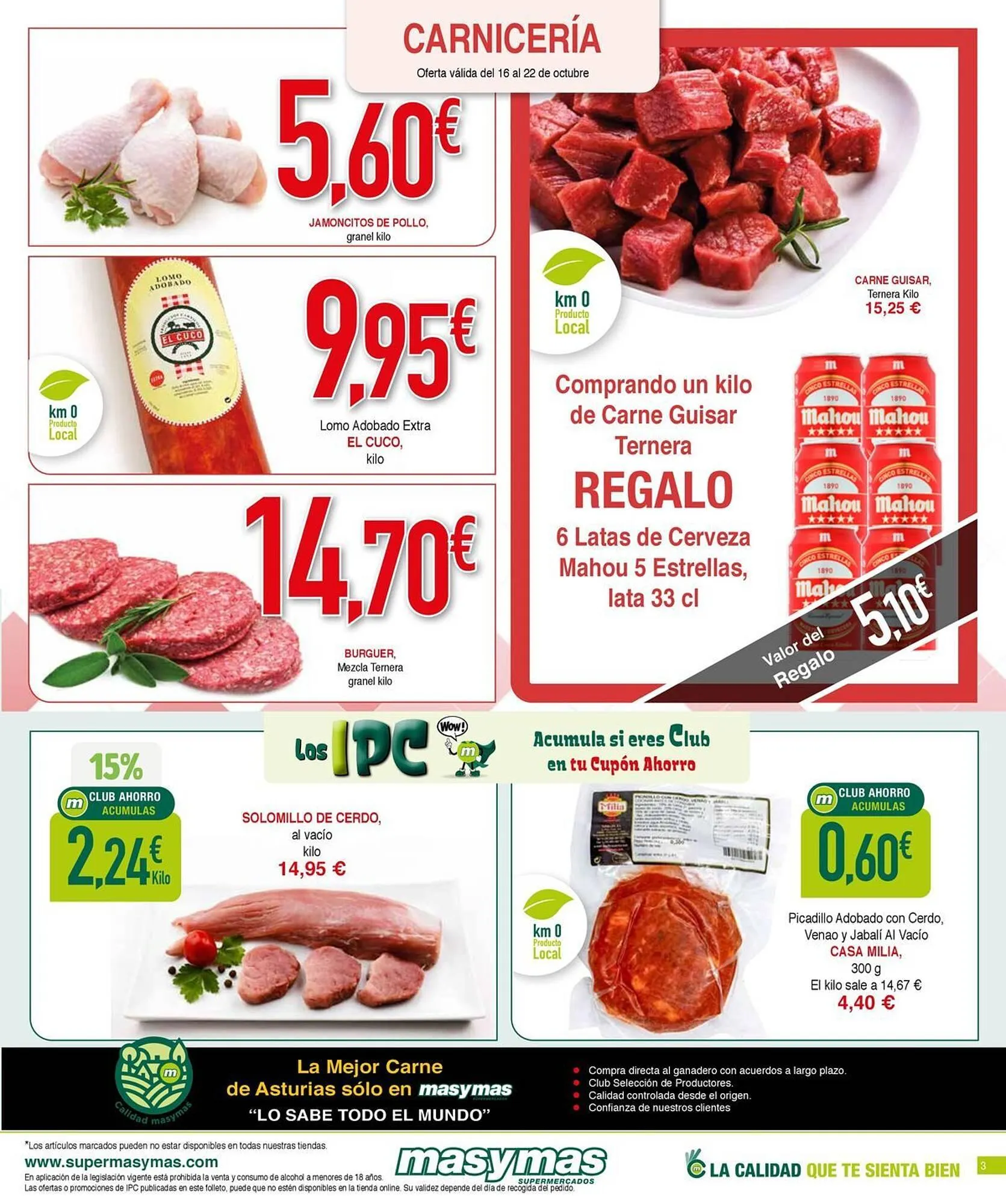 Catálogo de Folleto Masymas 16 de octubre al 22 de octubre 2025 - Página 3