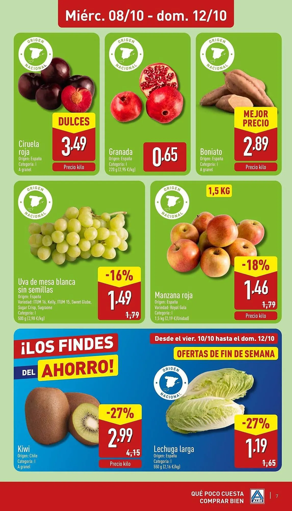 Catálogo de Folleto ALDI 8 de octubre al 12 de octubre 2025 - Página 7