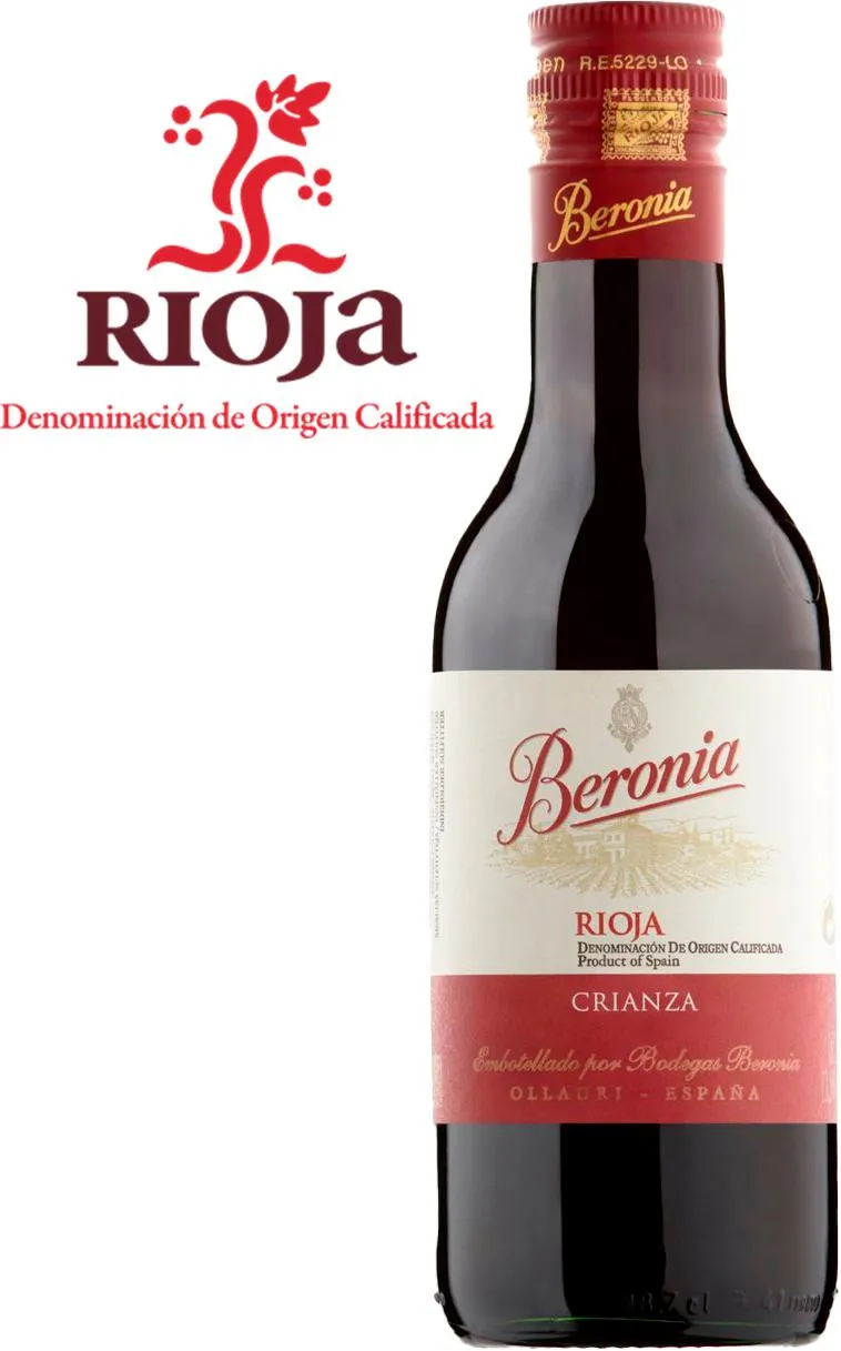 VINO TINTO CRIANZA D.O.RIOJA BOT 18,75CL