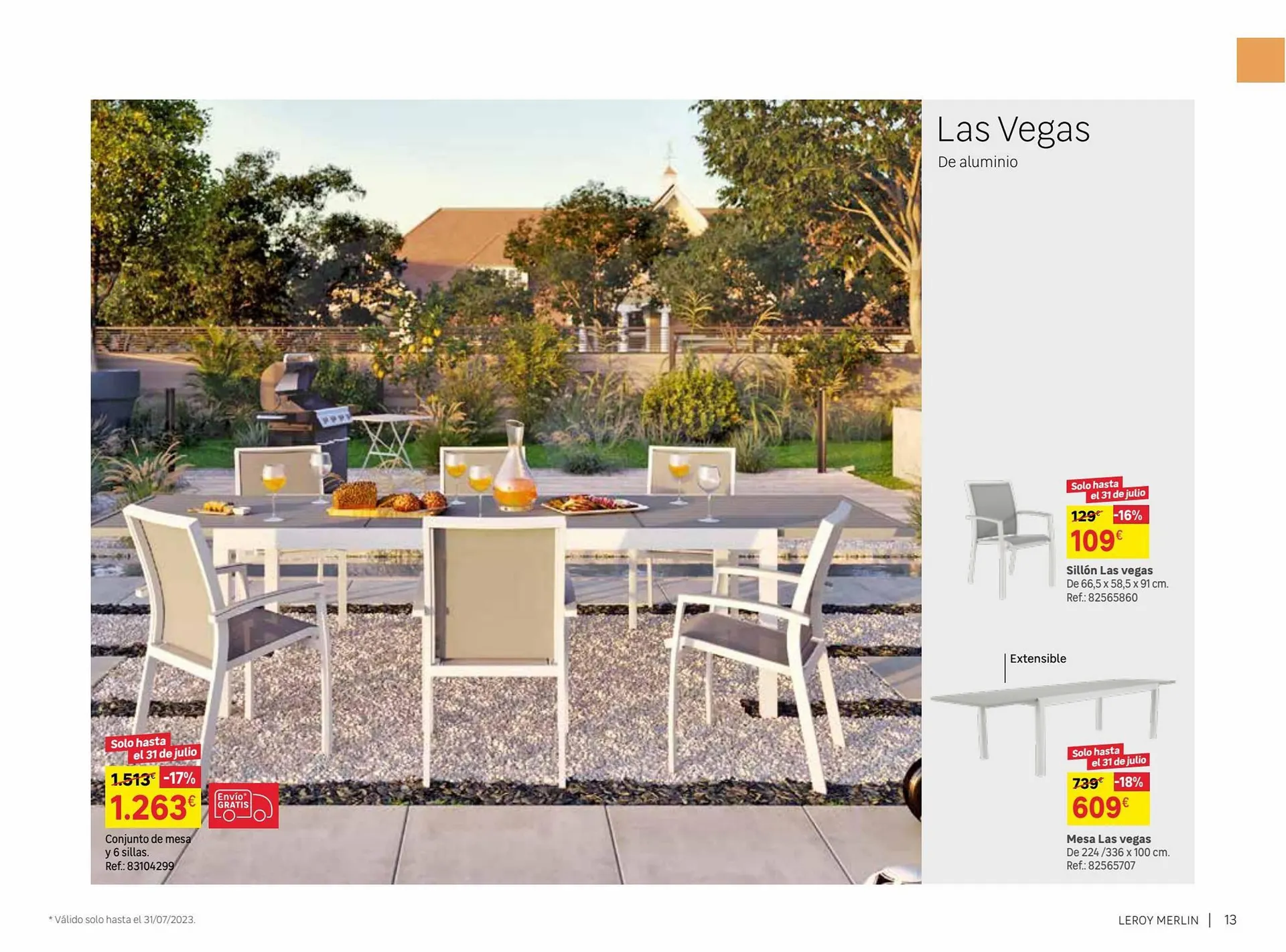 Catálogo de Folleto Leroy Merlin 9 de junio al 31 de julio 2023 - Página 13