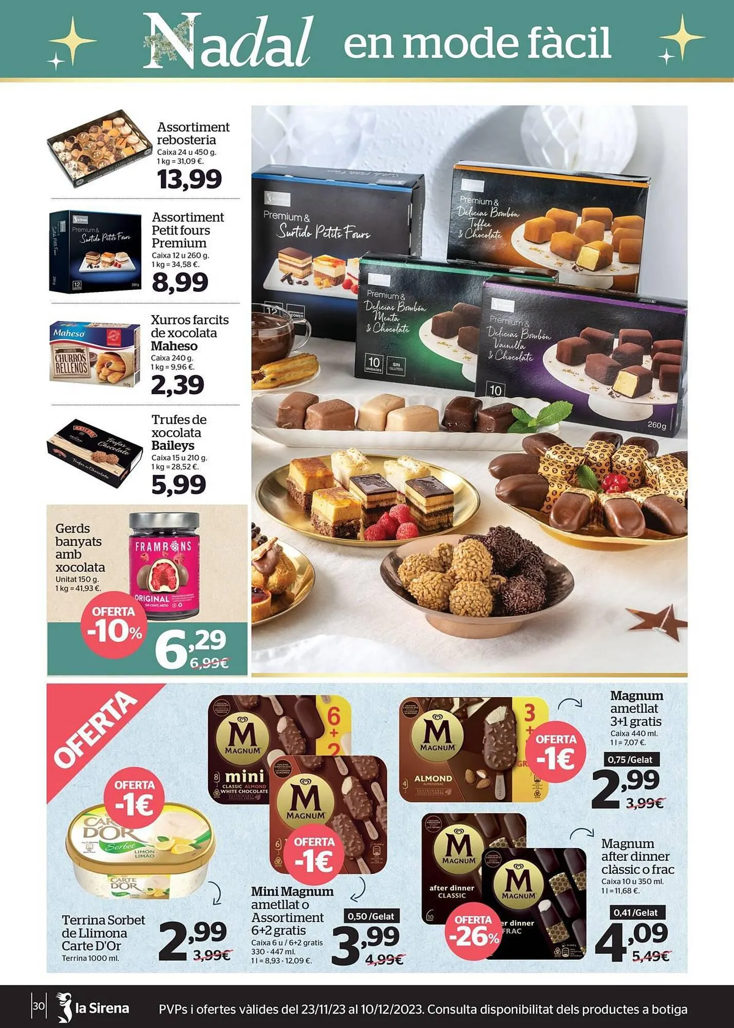Catálogo de Folleto La Sirena 23 de noviembre al 10 de diciembre 2023 - Página 30