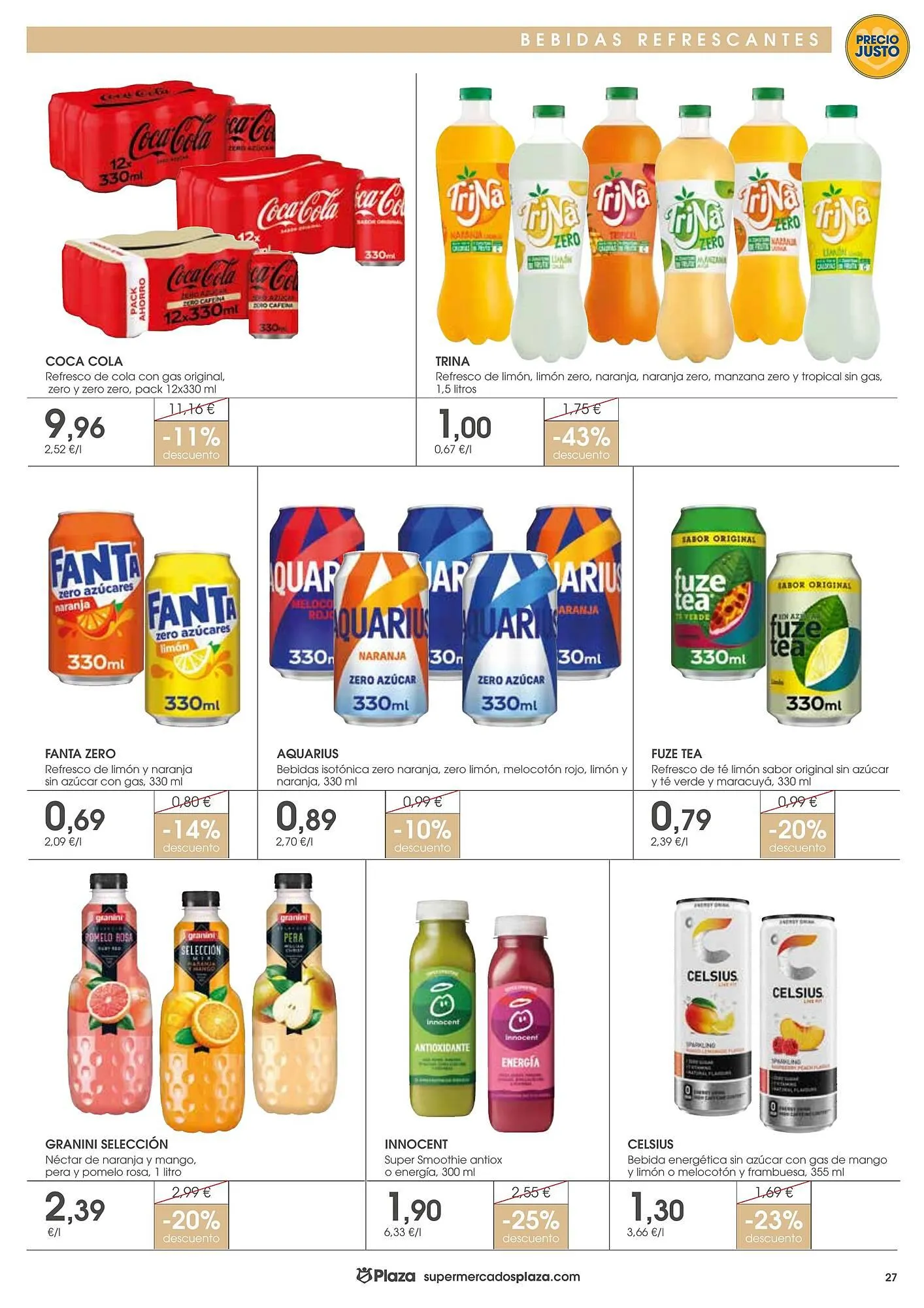 Catálogo de Folleto Supermercados Plaza 7 de mayo al 20 de mayo 2026 - Página 27