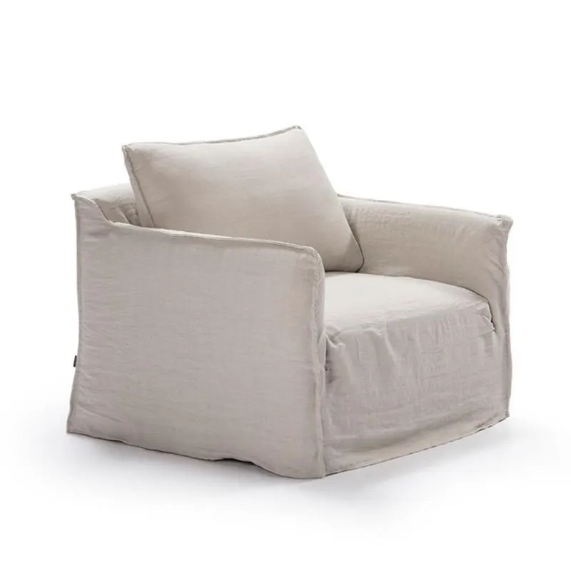 Tulum linen armchair