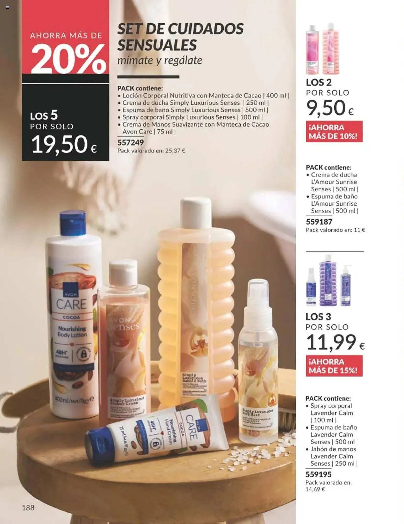 Catálogo de Folleto AVON 1 de septiembre al 30 de septiembre 2025 - Página 188