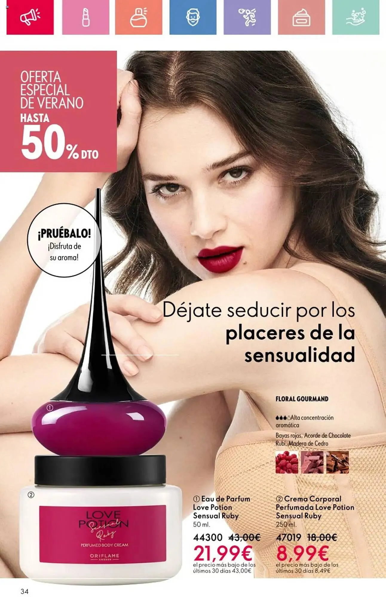 Catálogo de Folleto Oriflame 22 de junio al 12 de julio 2025 - Página 34