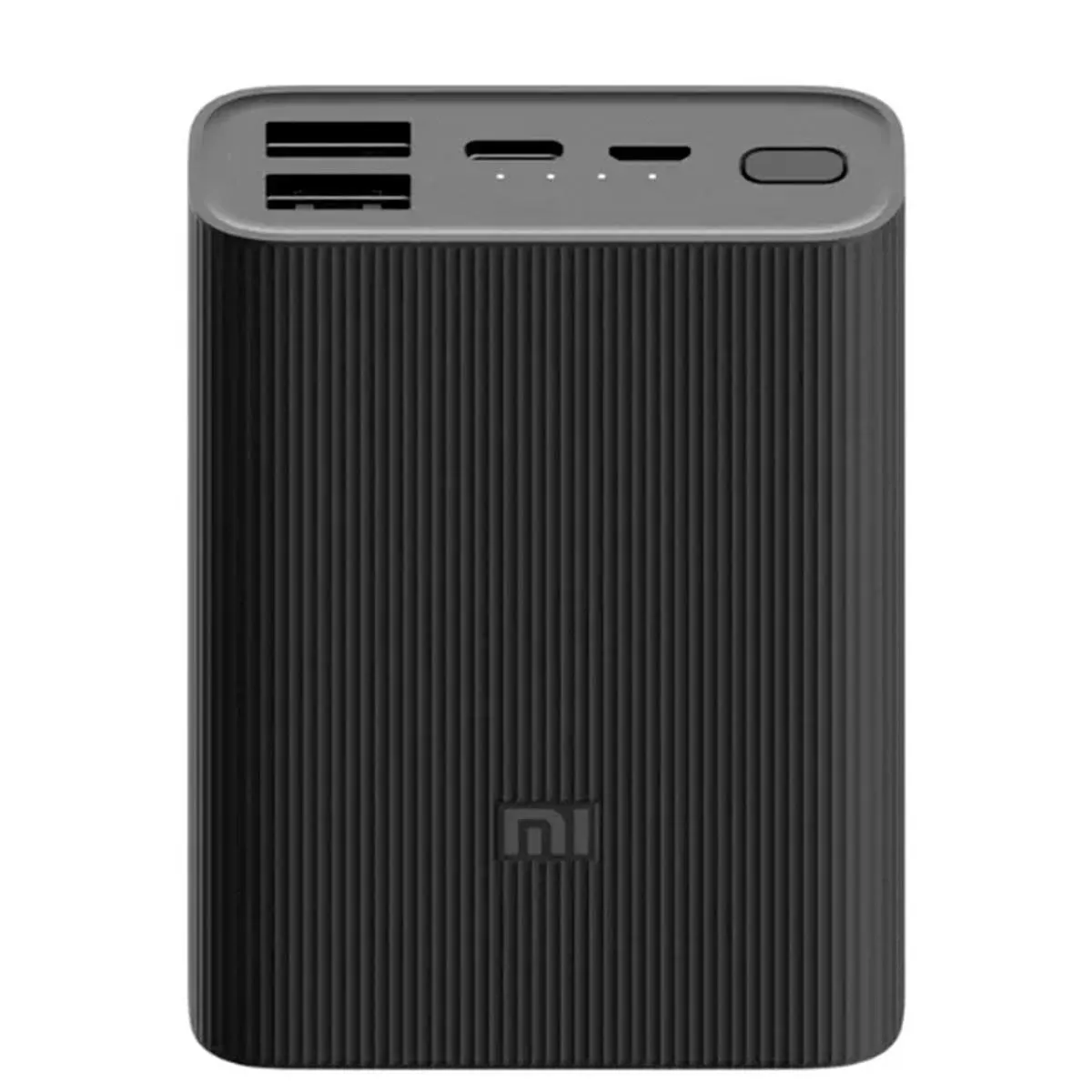 Batería externa Xiaomi Mi Power Bank 3 Ultra Compact 10000mAh 3 puertos negro