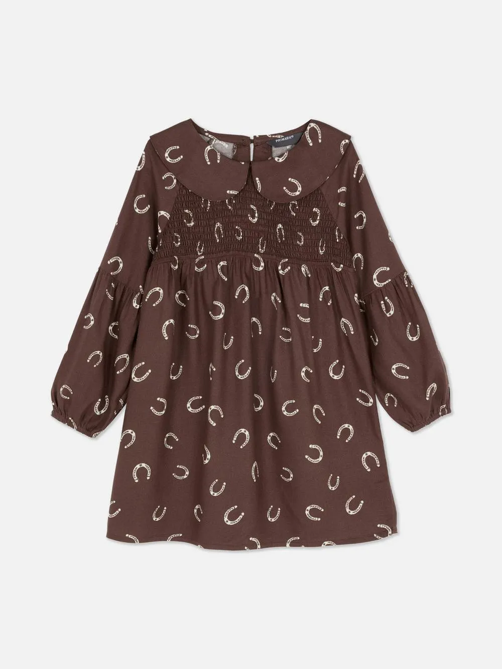 1,5-8 años | Vestido de manga larga con herraduras