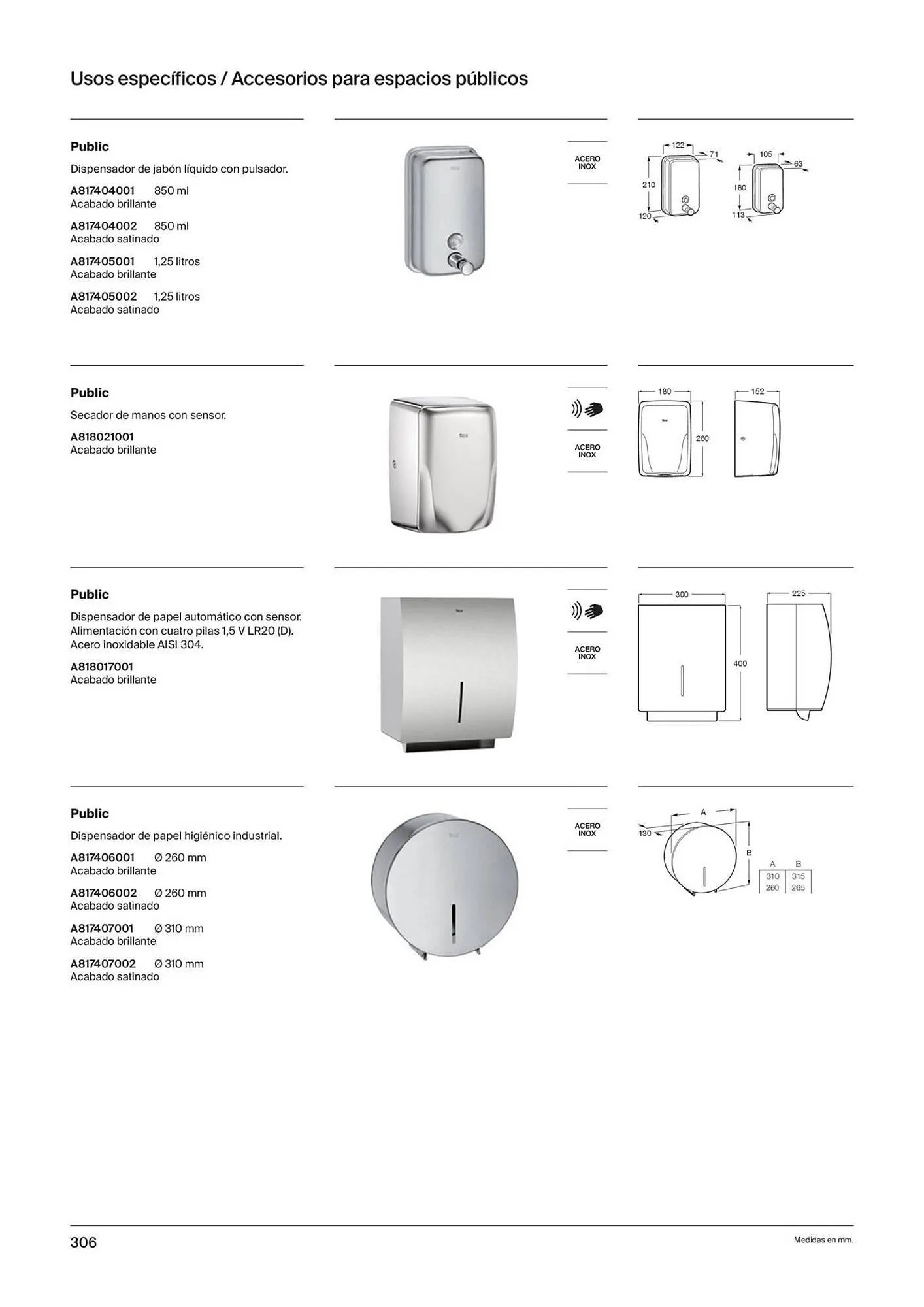 Catálogo de Folleto Roca 21 de noviembre al 31 de diciembre 2023 - Página 308