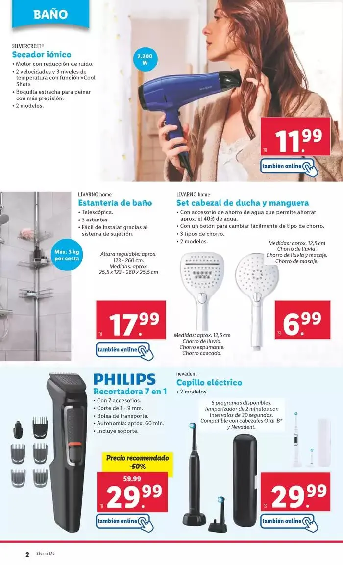 Catálogo de ¡Bazar Lidl! Ofertas válidas del 19/05 al 25/05 19 de mayo al 25 de mayo 2025 - Página 2