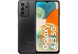 Móvil - Samsung Galaxy A23 5G, Negro, 128 GB, 4 GB RAM, 6.6" FHD+, Qualcomm Snapdragon 695, 5000 mAh, Android 12
