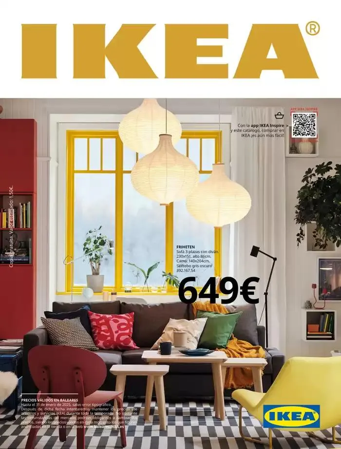 Catálogo de IKEA Catálogo Cuando la casa se llena 2 de octubre al 31 de enero 2025 - Página 1