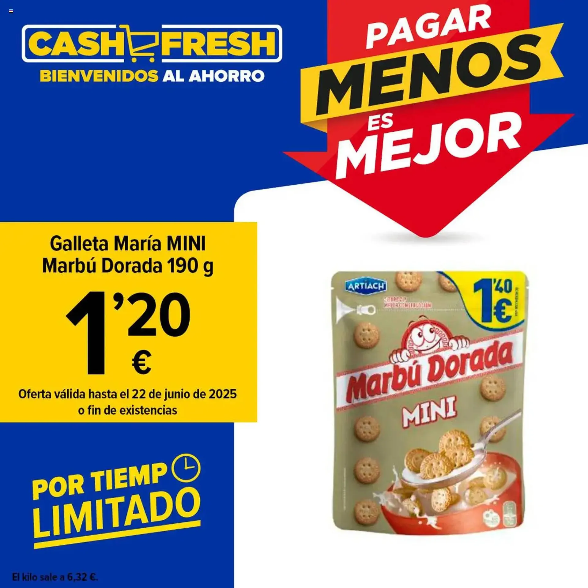 Catálogo de Folleto Cash Fresh 16 de junio al 22 de junio 2025 - Página 1