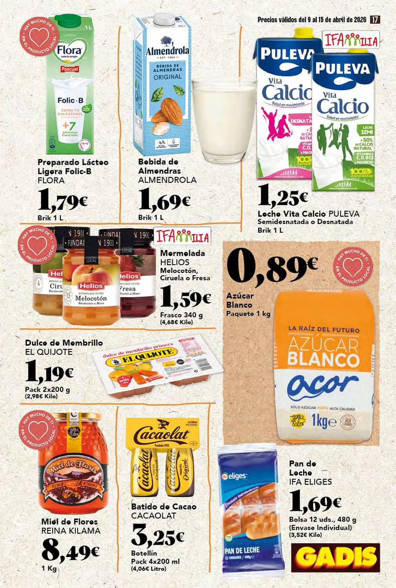 Catálogo de Folleto Gadis 9 de abril al 15 de abril 2026 - Página 17