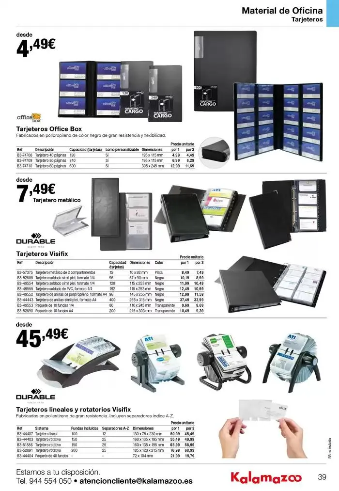 Catálogo de Staples Kalamazoo Catálogo General 9 de enero al 30 de septiembre 2025 - Página 39