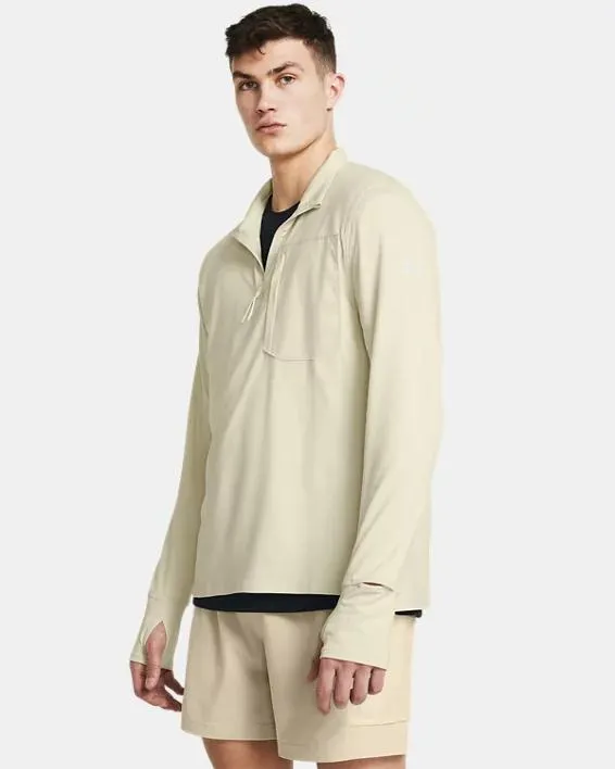 Sudadera con cremallera de ¼ UA Launch Trail para hombre