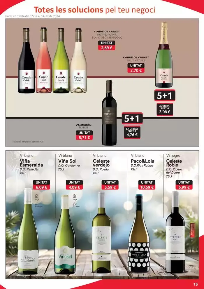 Catálogo de Preus vàlids del 2 al 14 de desembre de 2024 2 de diciembre al 14 de diciembre 2024 - Página 15