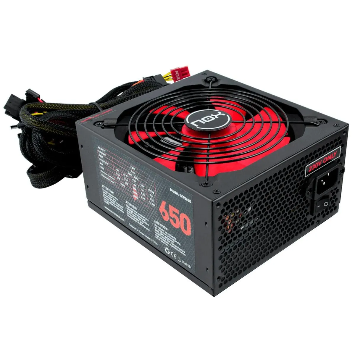 FUENTE ALIMENTACIÓN NOX NX 650W NXS650